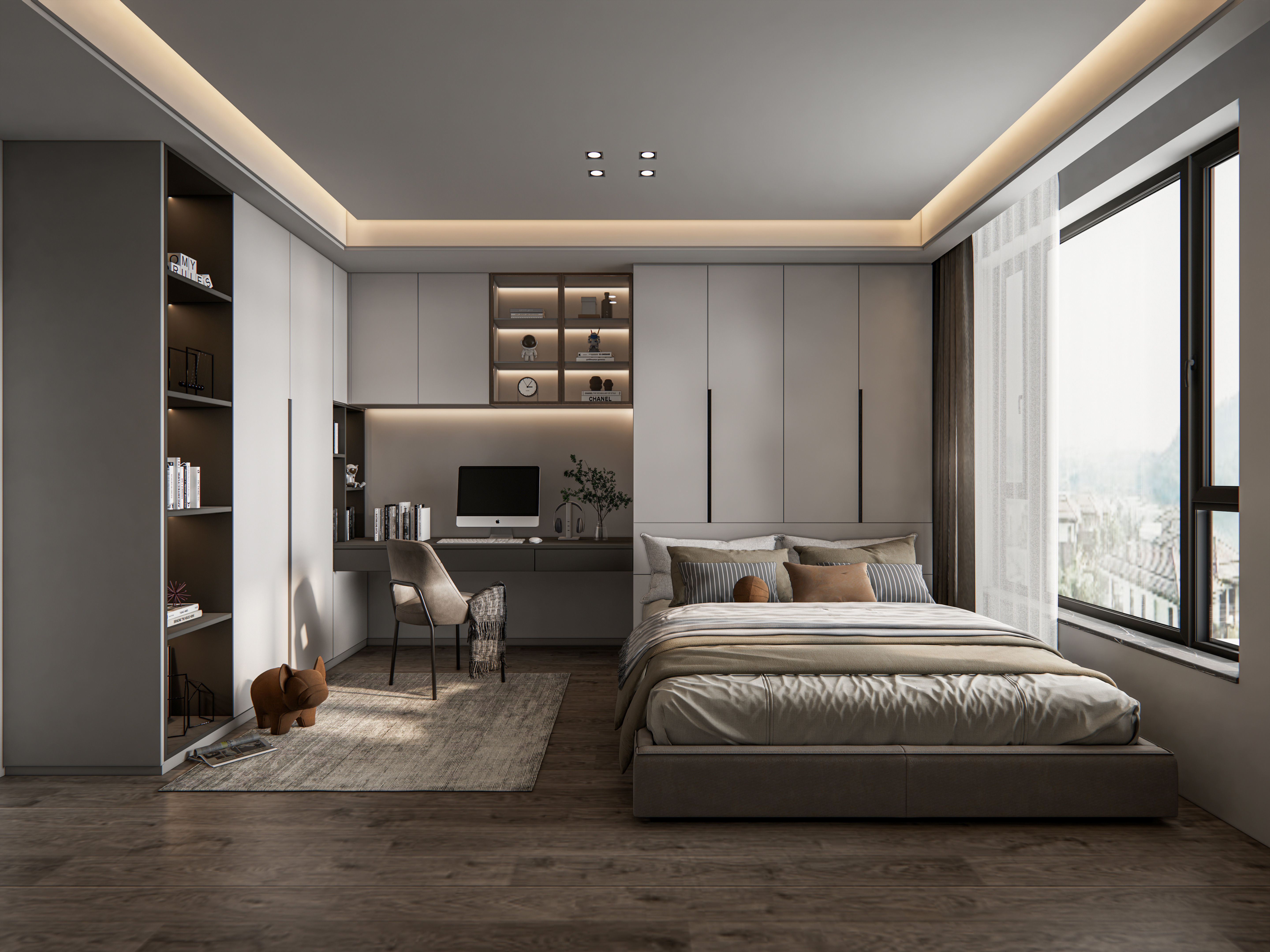 Bedroom 05 3D model_2