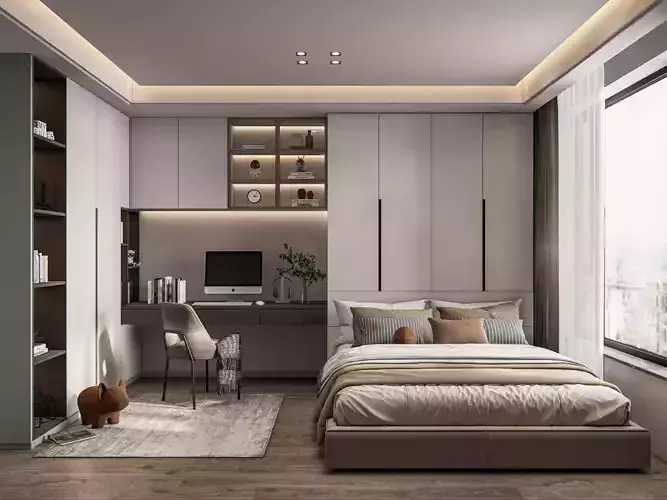Bedroom 05 3D model