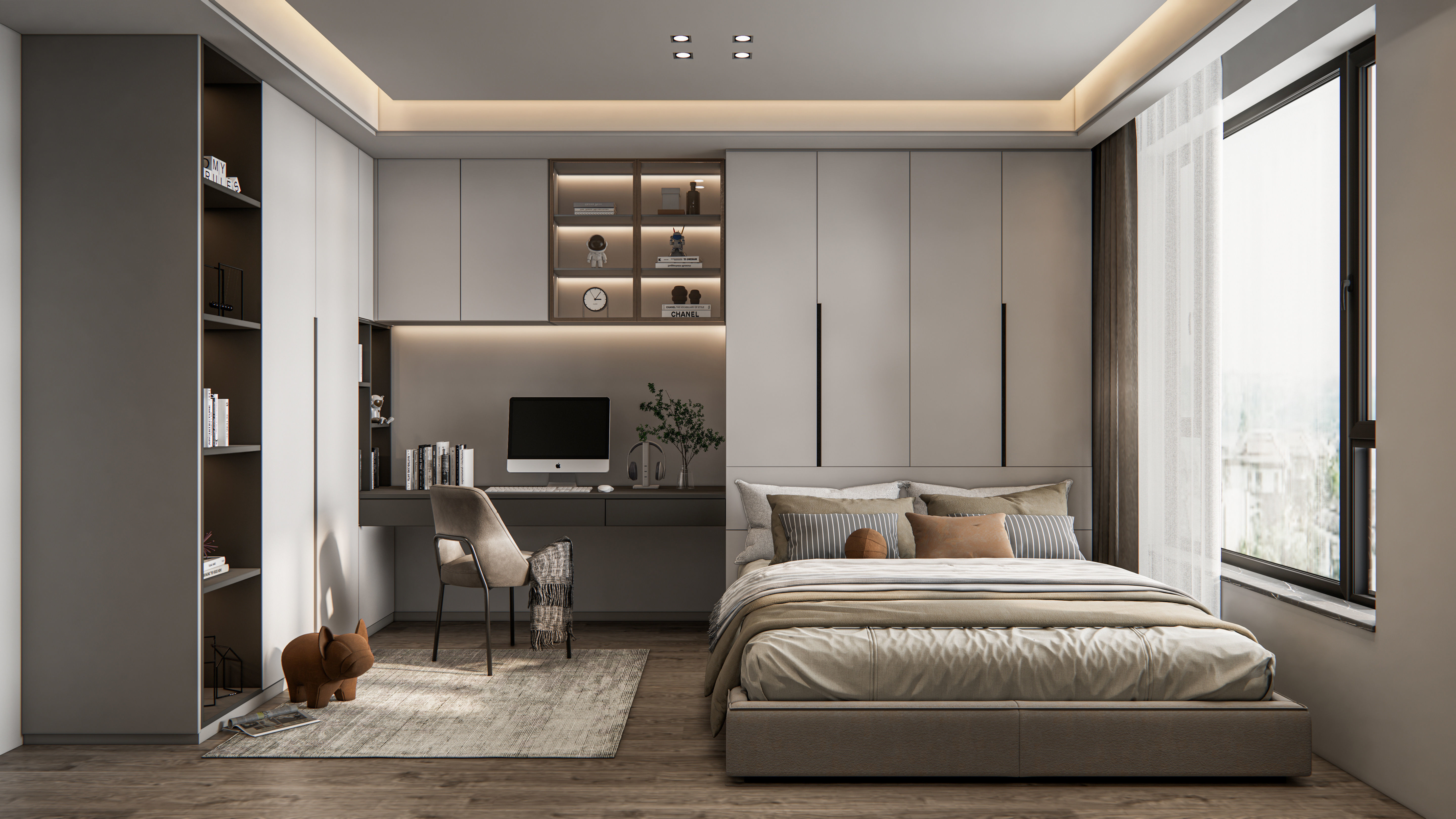 Bedroom 05 3D model_6