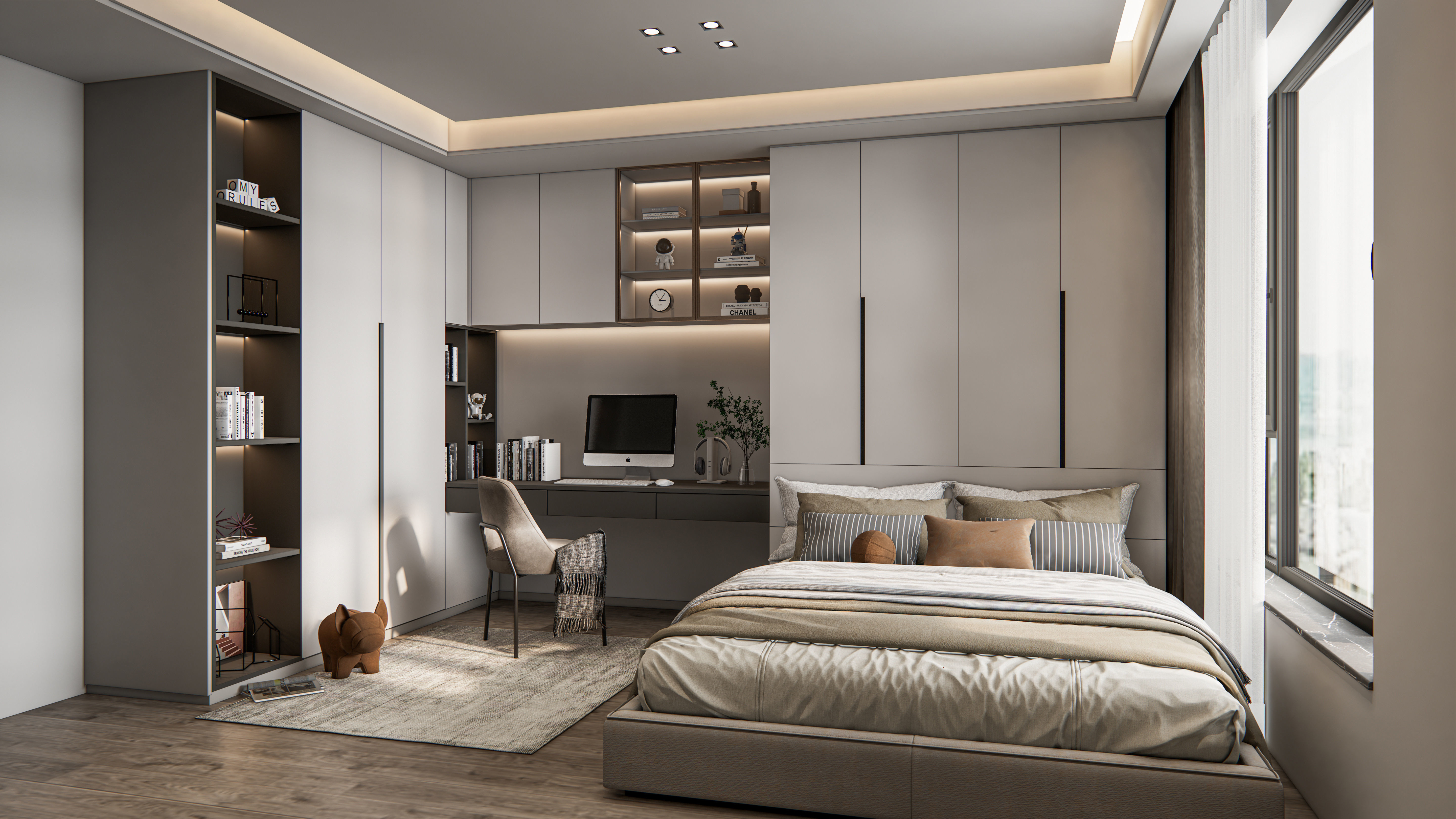 Bedroom 05 3D model_9