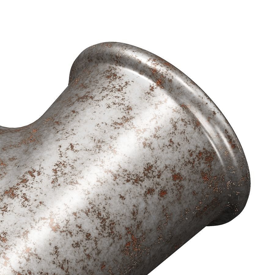 Rusty Compressor Housing 3D model_4