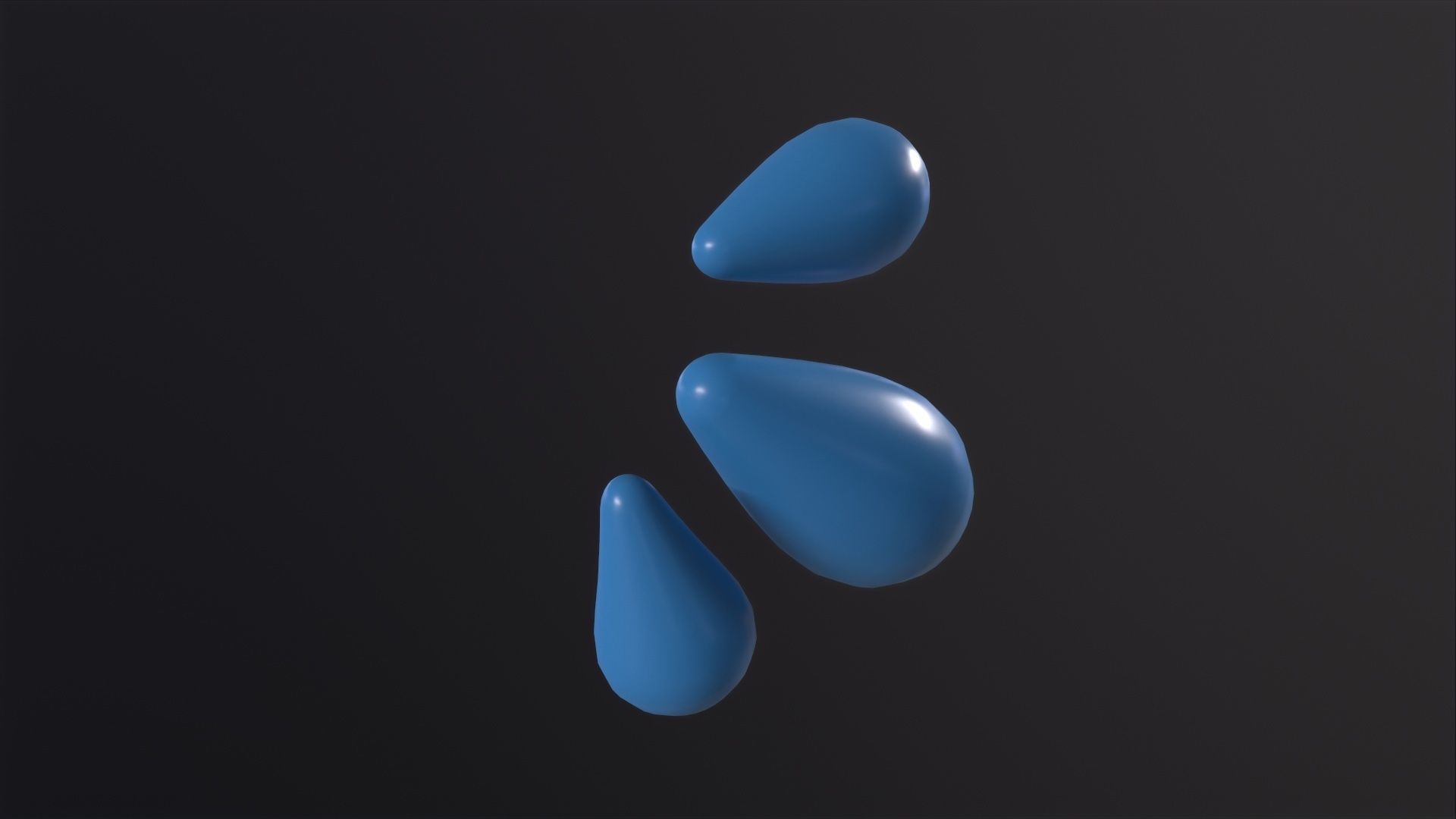 TEARS icon 3D Model Low-poly 3D model_3