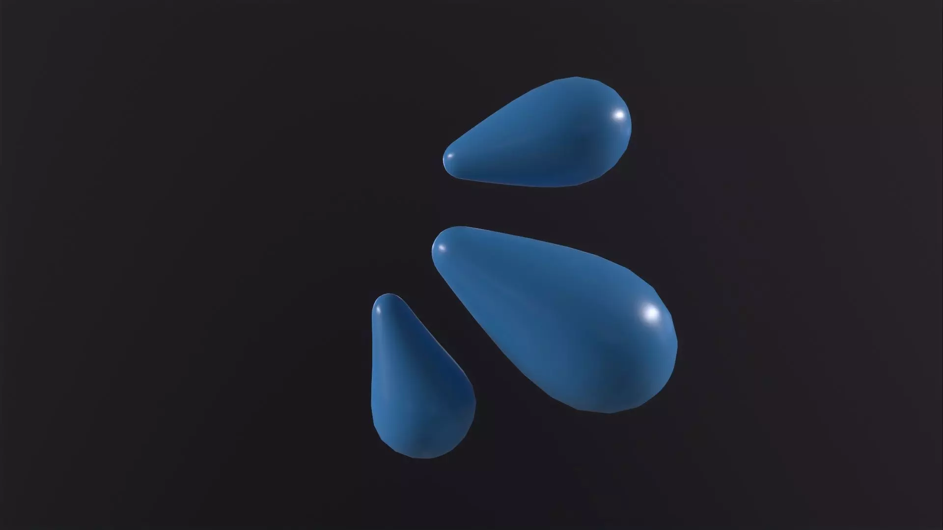 TEARS icon 3D Model Low-poly 3D model_0