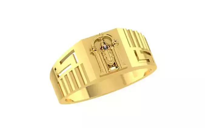 Light Weight Gold Diamond Rings-ZA RN 841