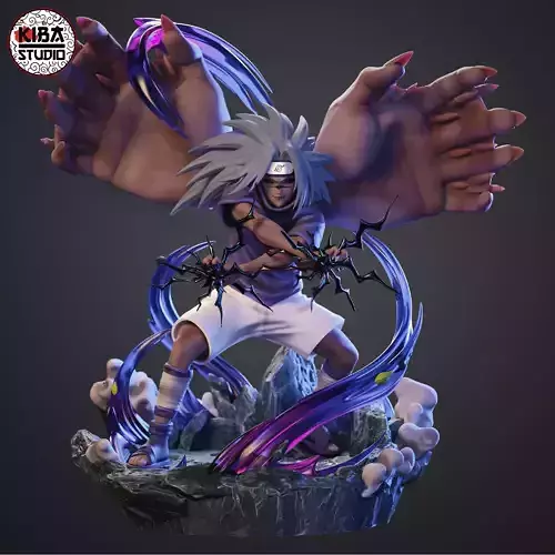Sasuke Curse Transformation 3D print model