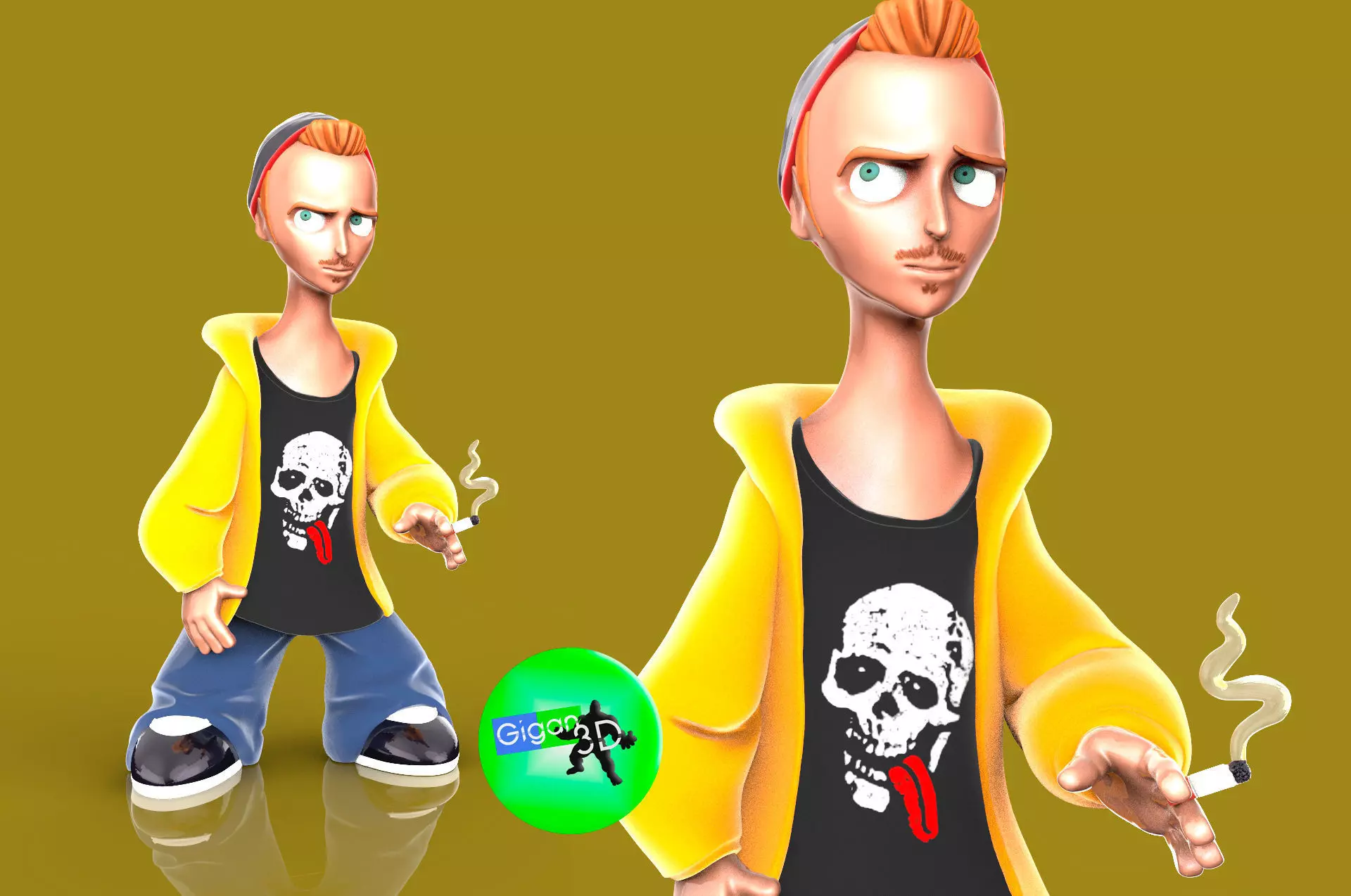 JESSE PINKMAN 3D print model_0