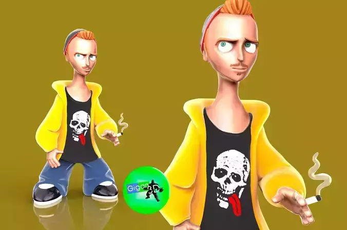 JESSE PINKMAN 3D print model