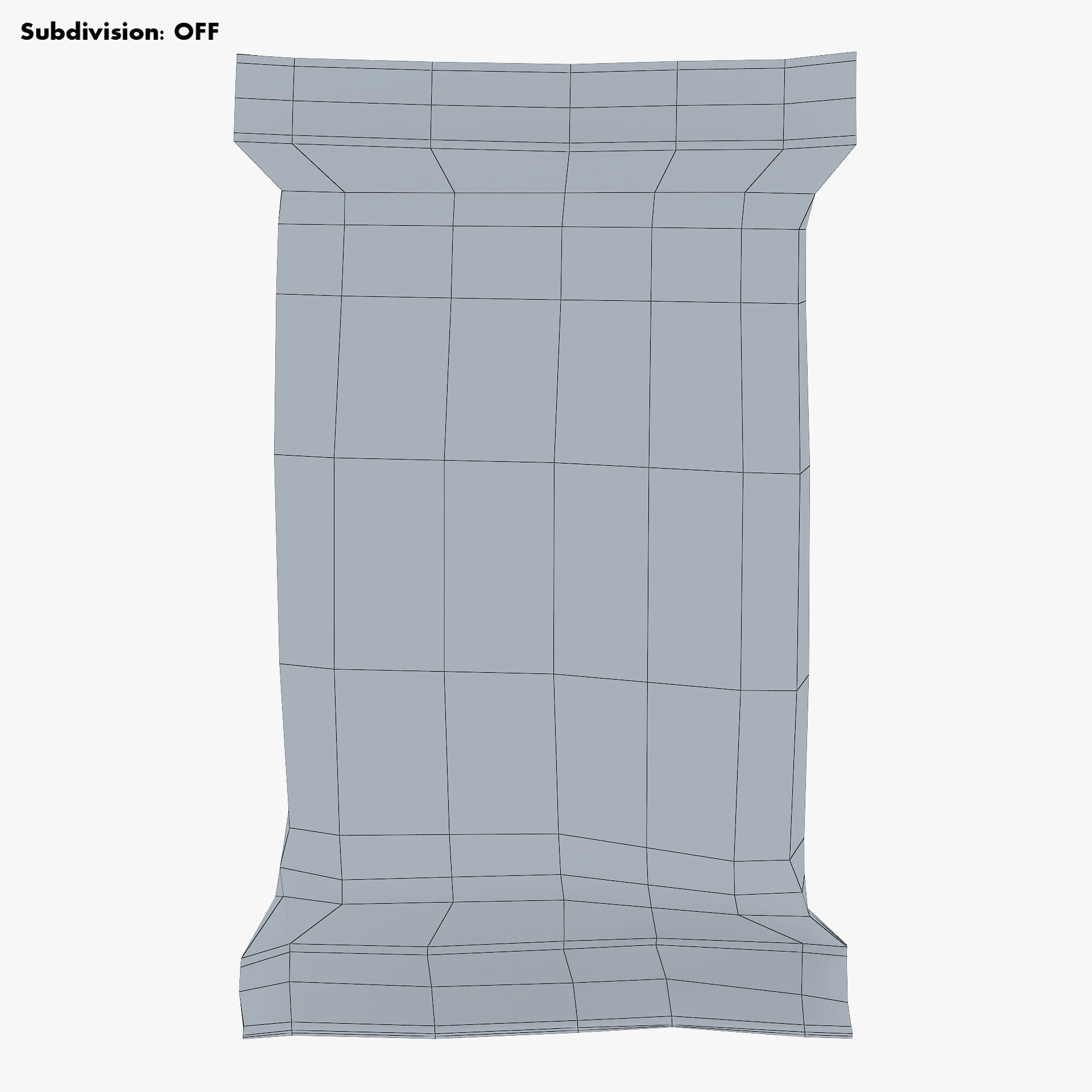 Cake Packaging Docan Simple M 1 3D model_7
