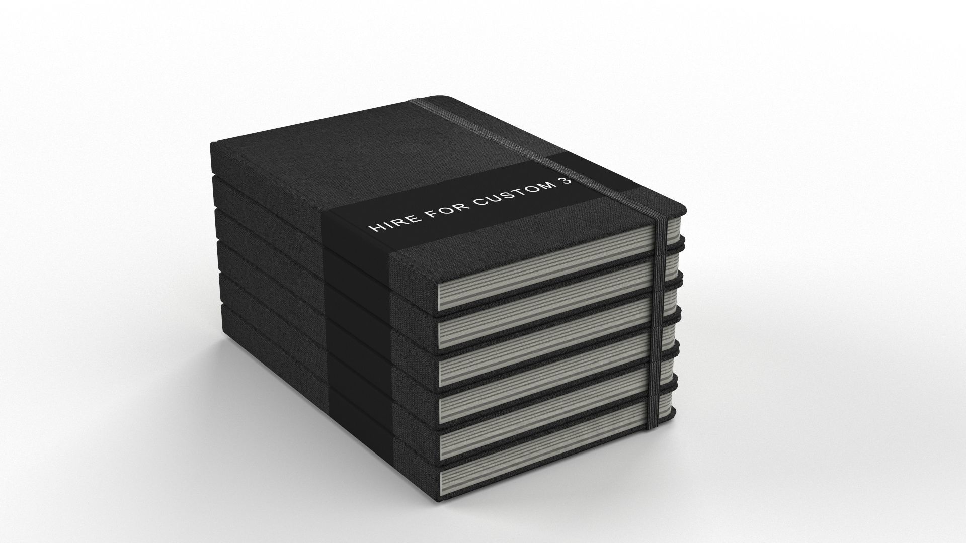 Note Book 3D model_4
