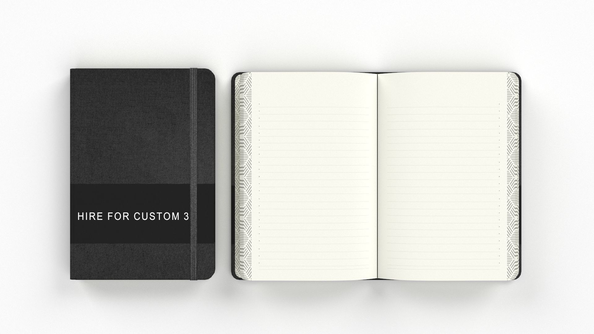 Note Book 3D model_1