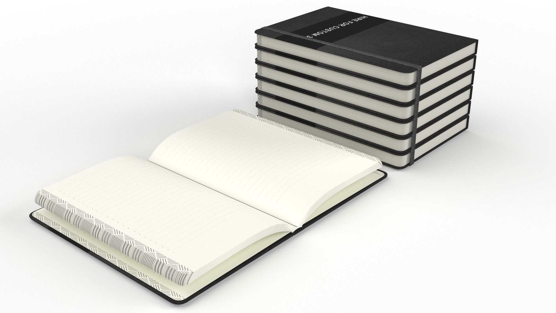 Note Book 3D model_3