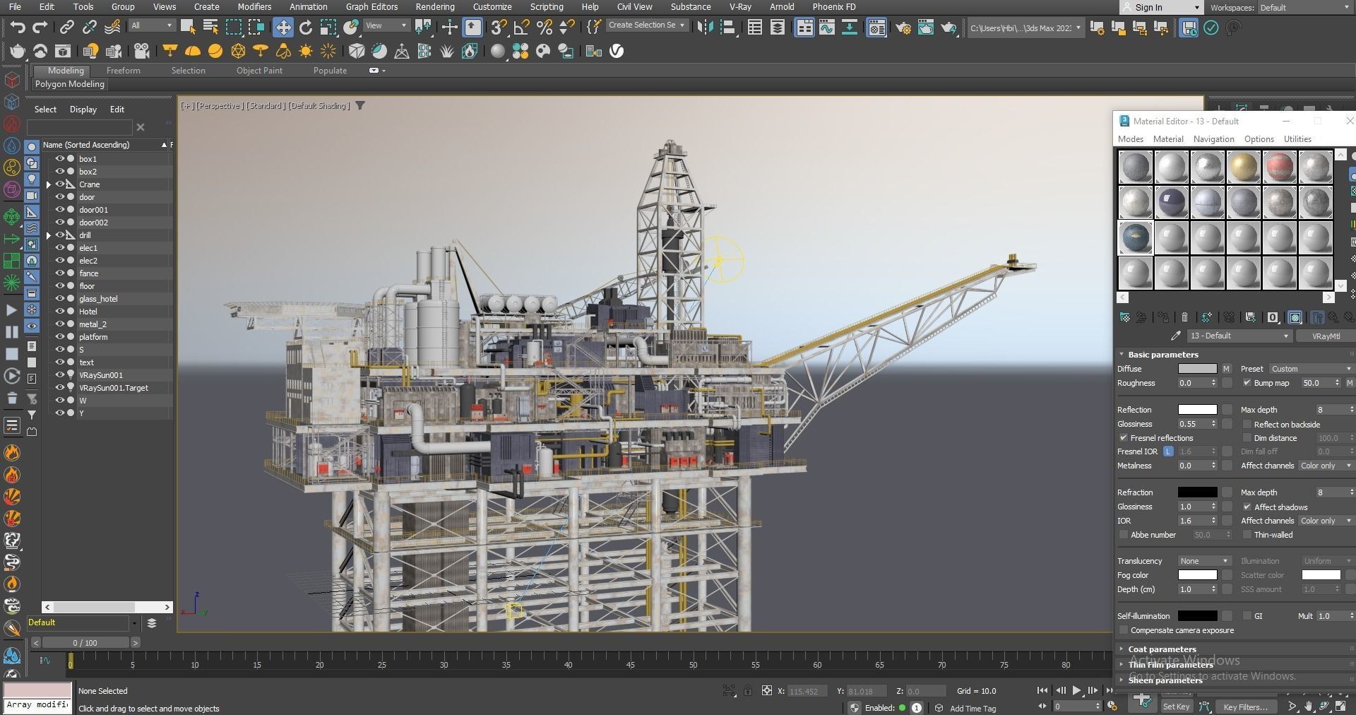 oil platform 3D model_15