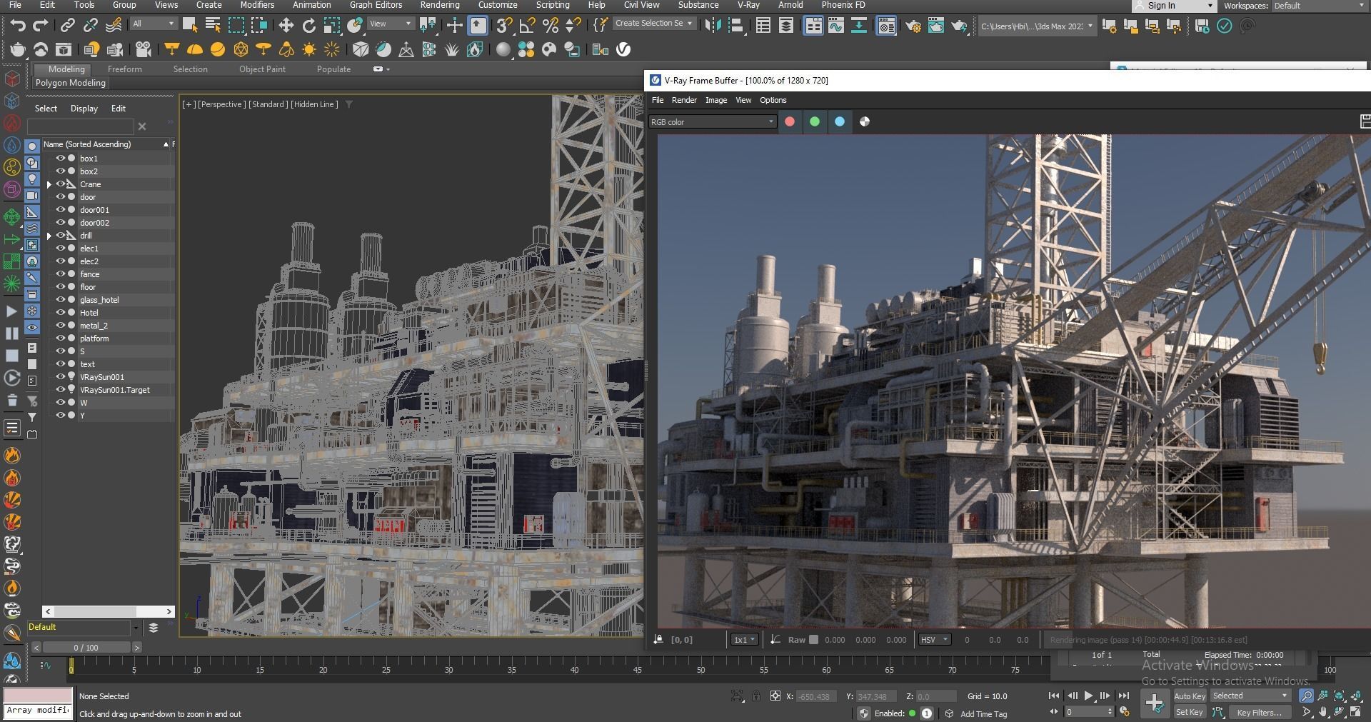 oil platform 3D model_19