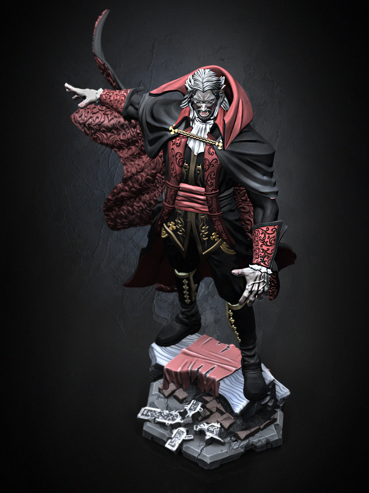 Dracul Symphony of the Night 3D print model_11