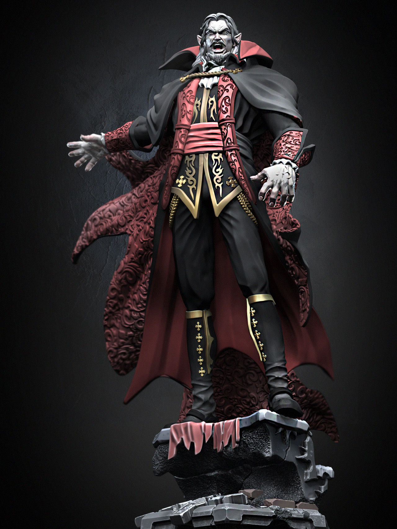 Dracul Symphony of the Night 3D print model_17