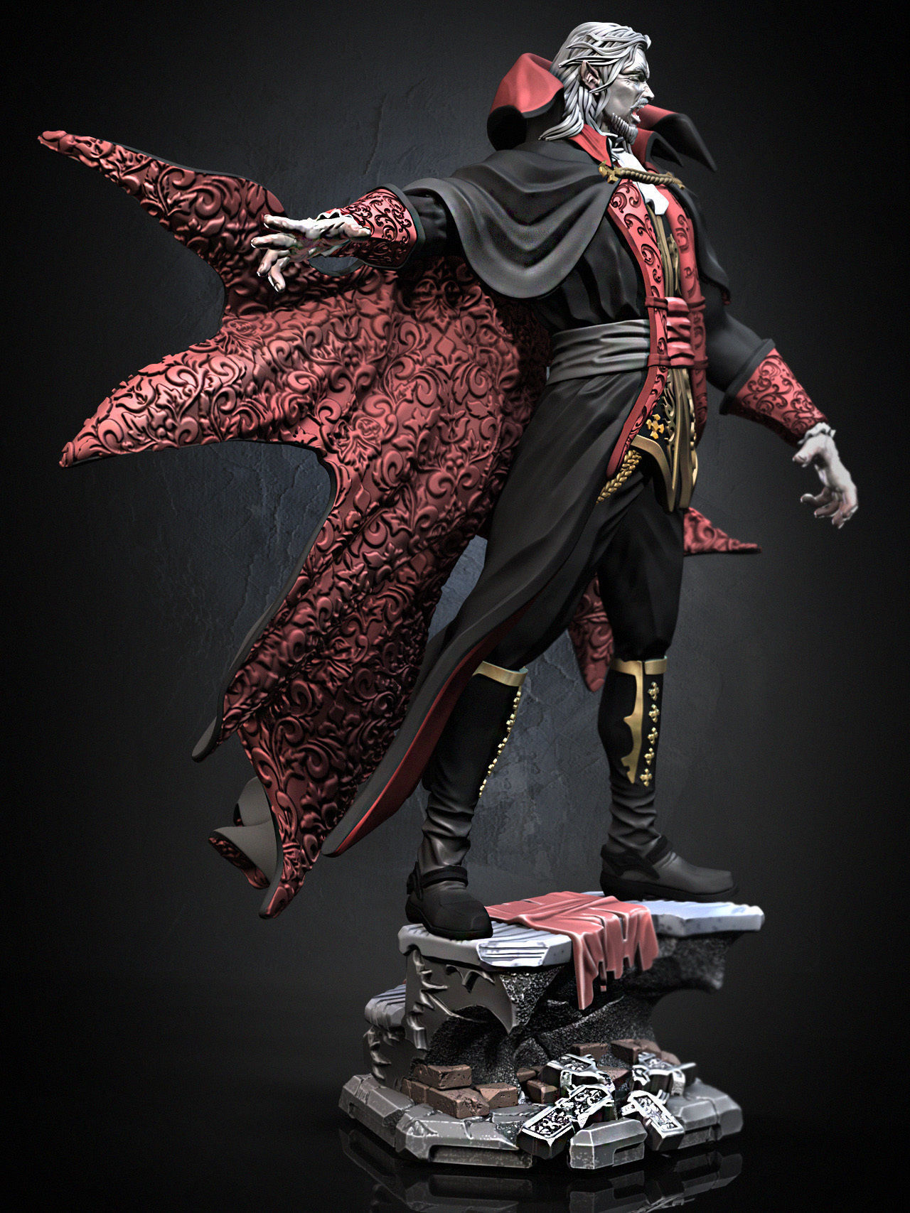 Dracul Symphony of the Night 3D print model_16