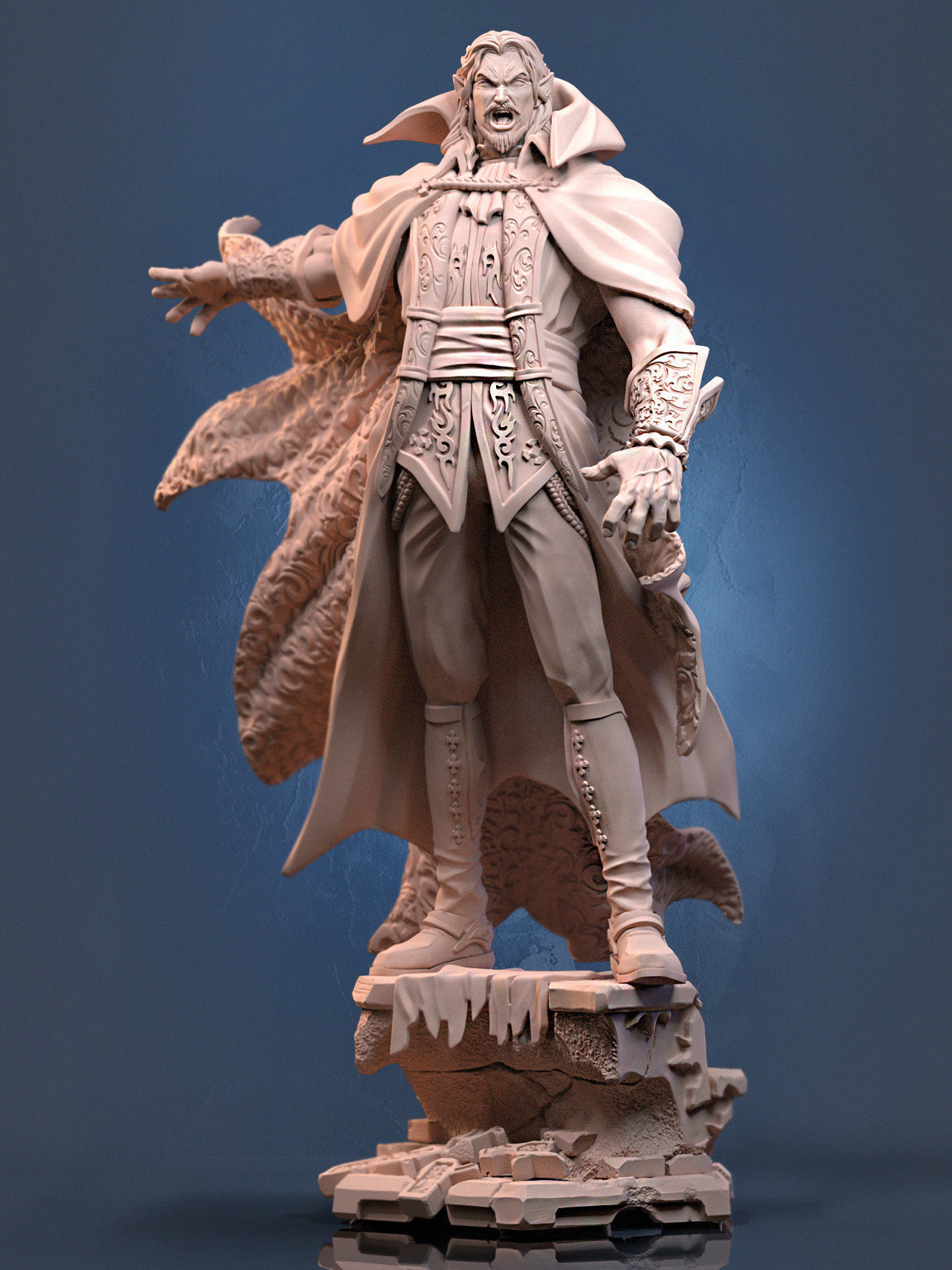 Dracul Symphony of the Night 3D print model_1