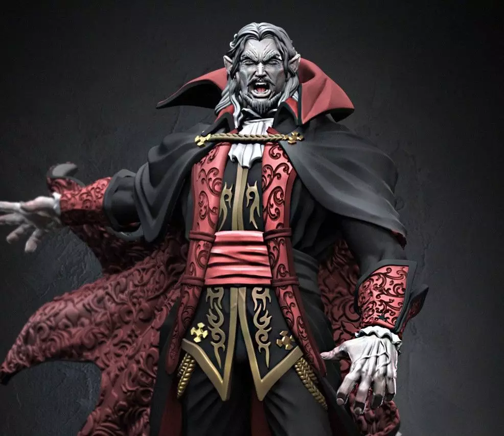 Dracul Symphony of the Night 3D print model_0