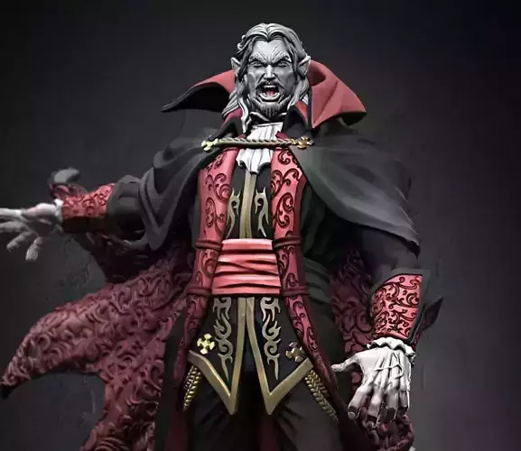 Dracul Symphony of the Night 3D print model