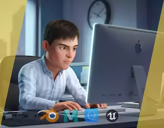 Classic Toon Guy  Cartoon Male