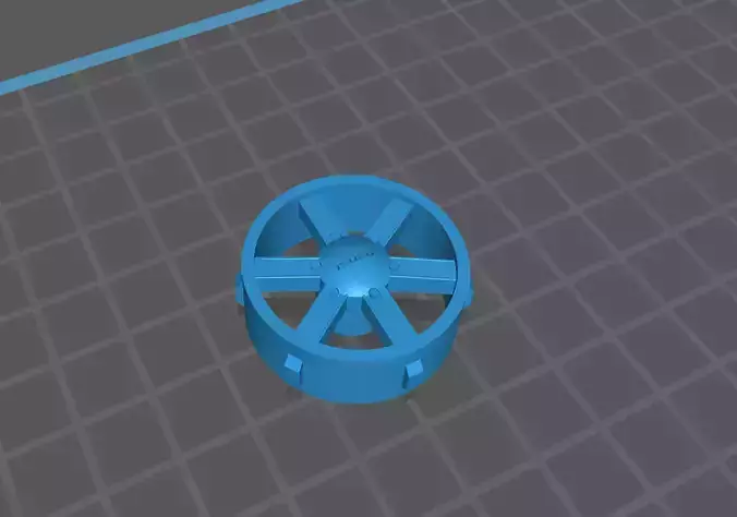 ISUZU D-MAX WHEEL RIM 3D print model