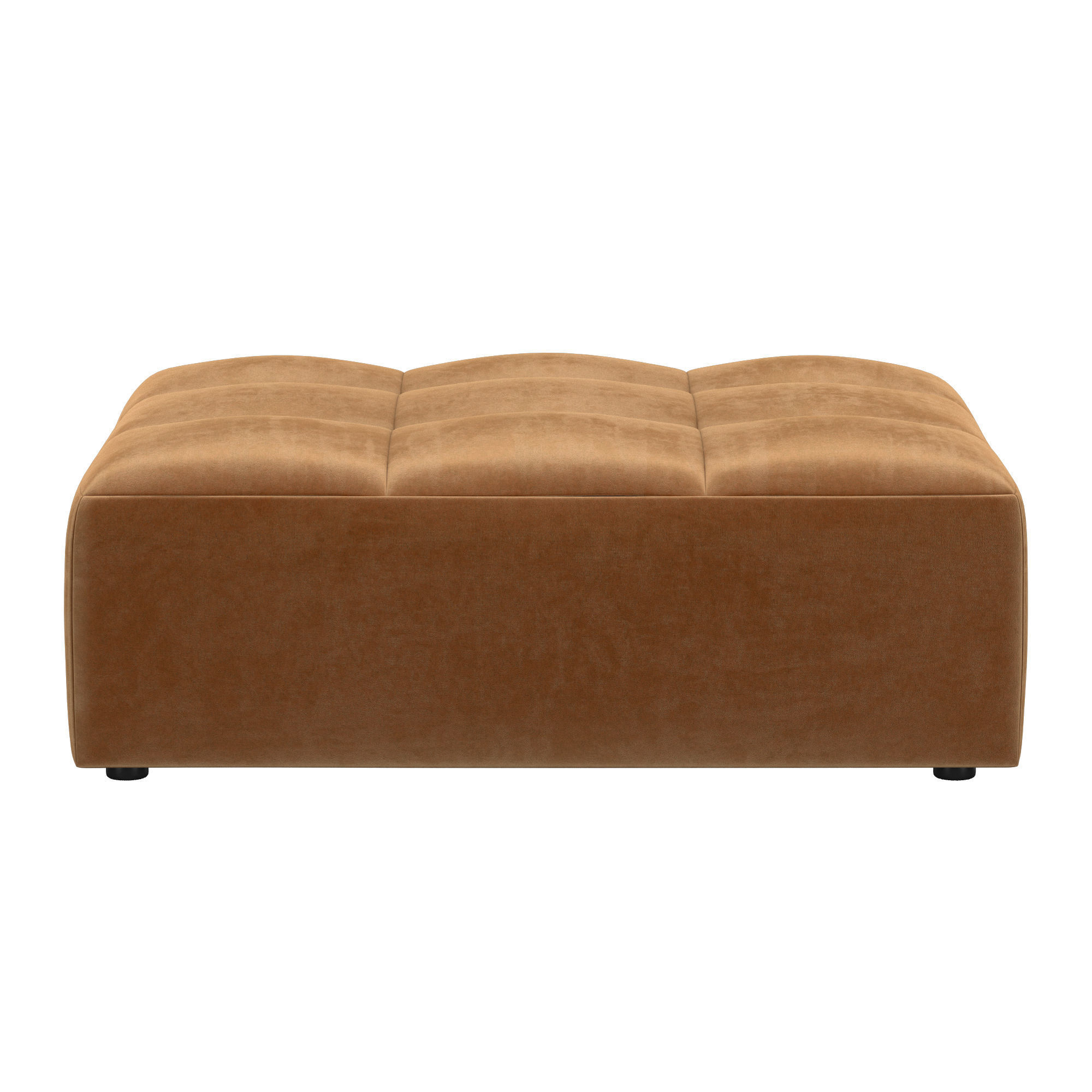 BURANO MODULAR END-OF-SECTIONAL OTTOMAN 3D model_2