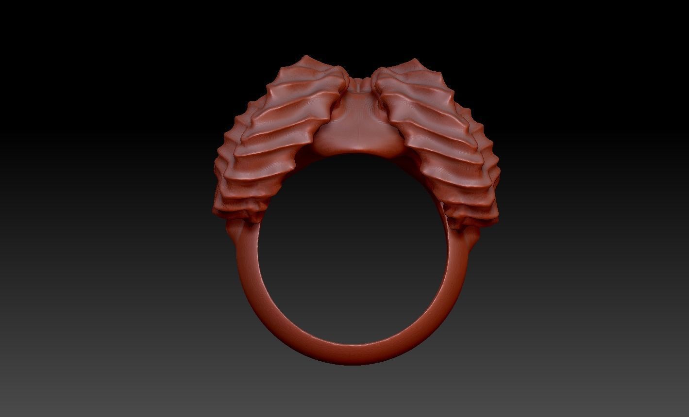 skull 3D print model_9