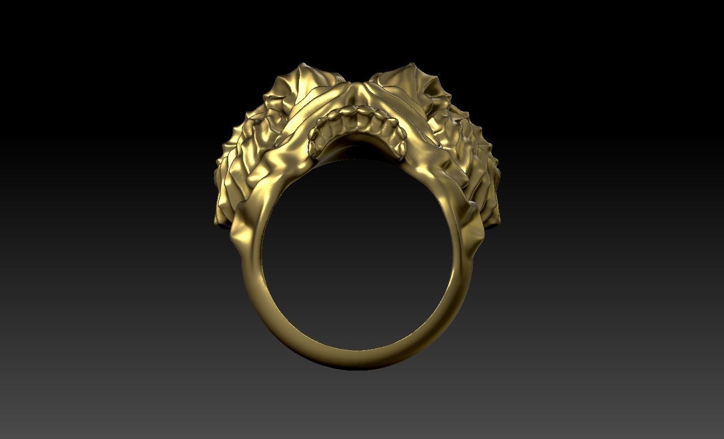 skull 3D print model_2