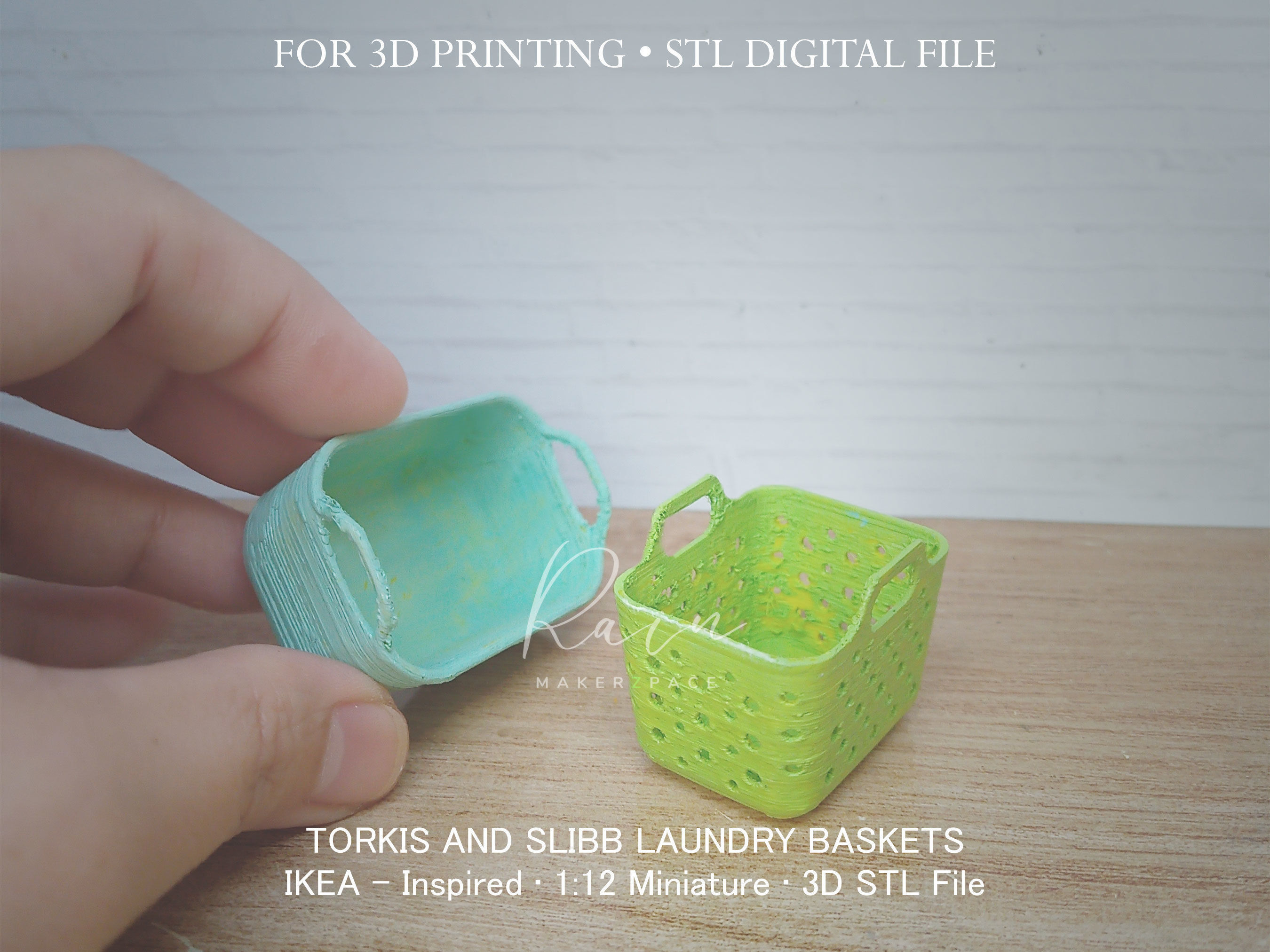 Torkis And Slibb Laundry Baskets 3D print model_1