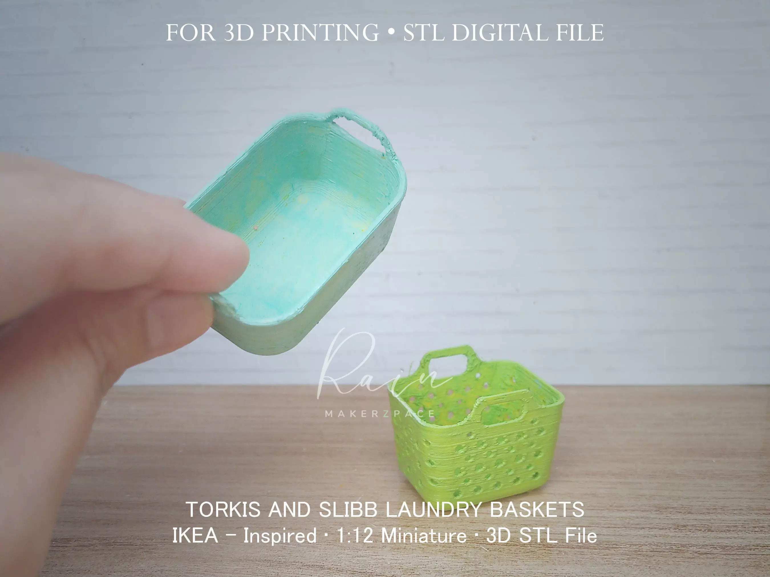 Torkis And Slibb Laundry Baskets 3D print model_0