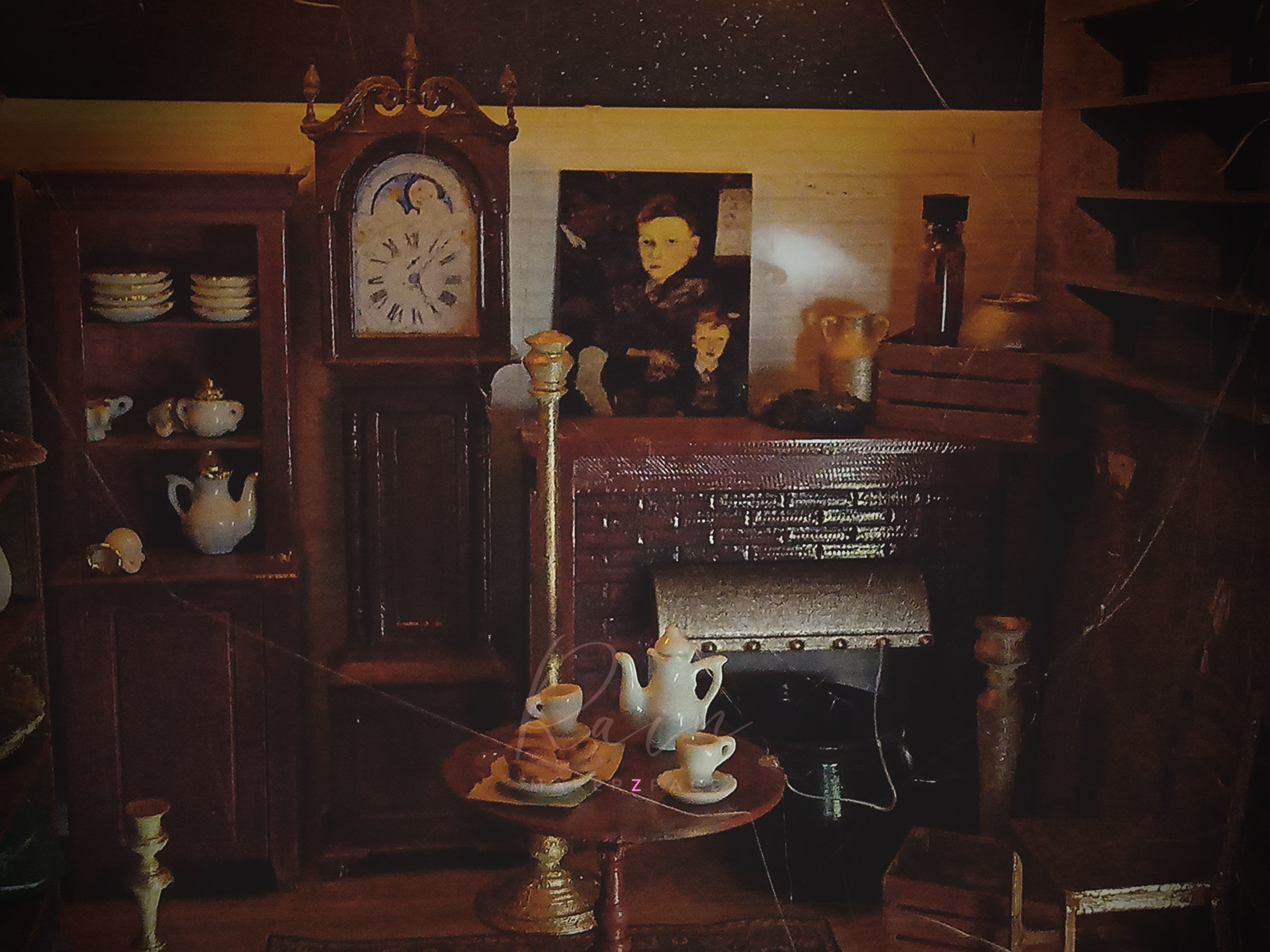 Miniature Grandfather Clock 3D print model_2