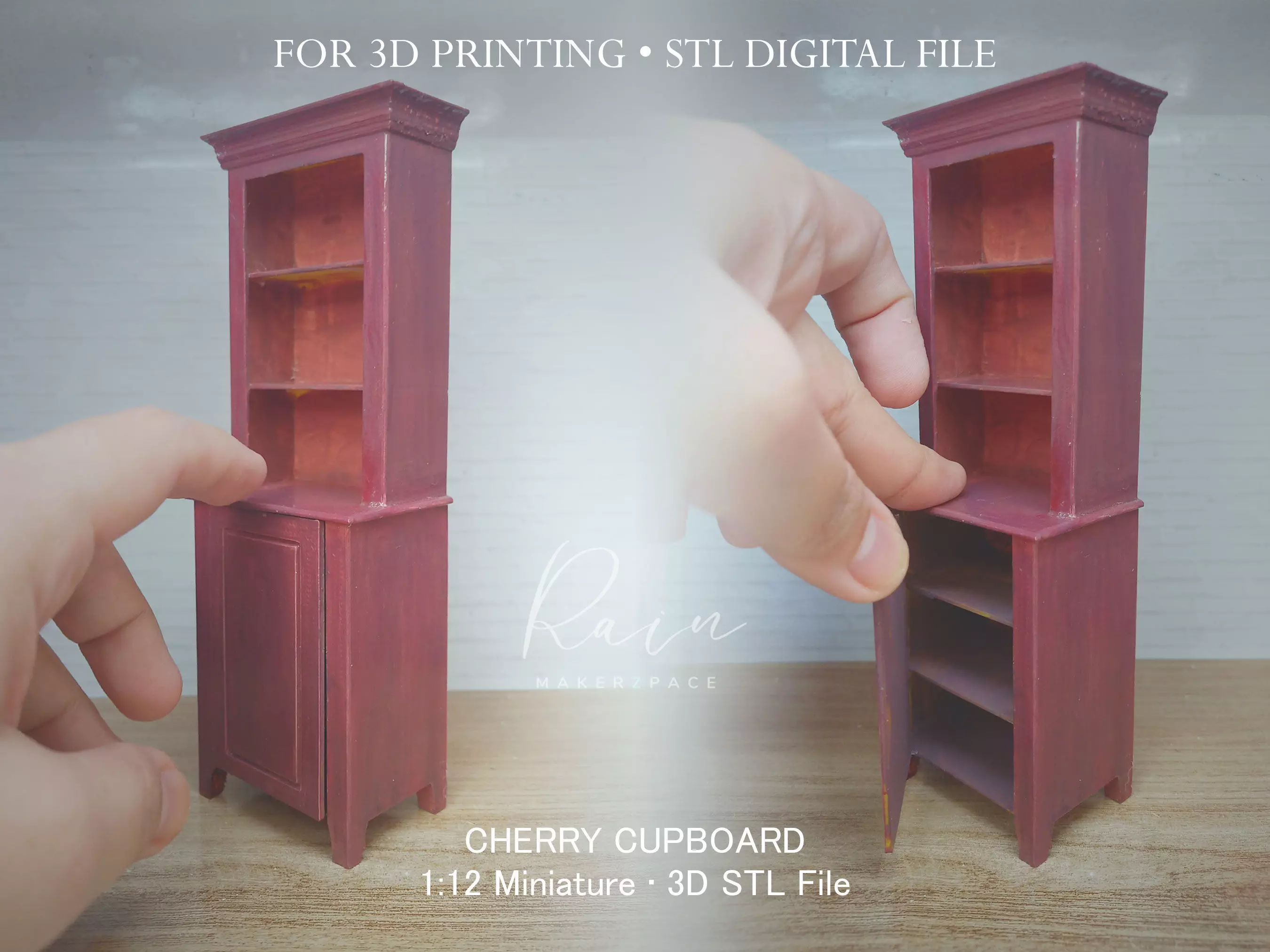 Miniature Classic Cupboard 3D print model