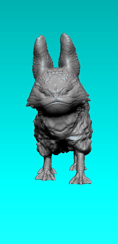 Lothcat walking 3D print model_3