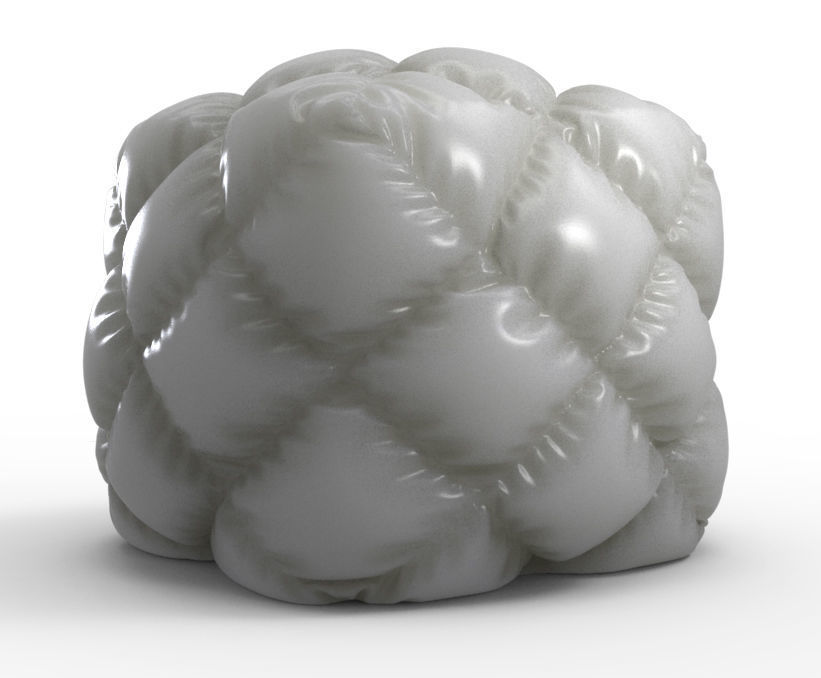 Fluffy Cube 3D print model_1