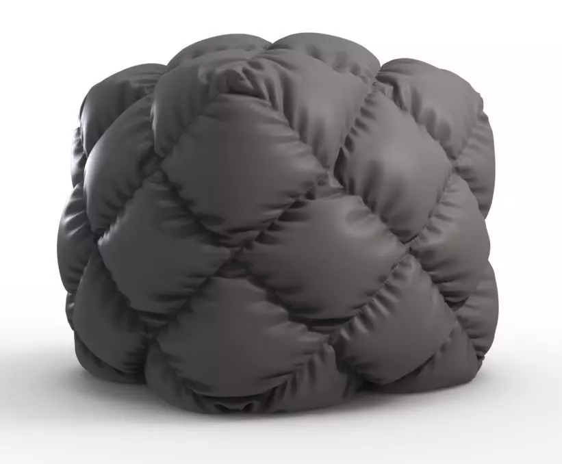 Fluffy Cube 3D print model_0