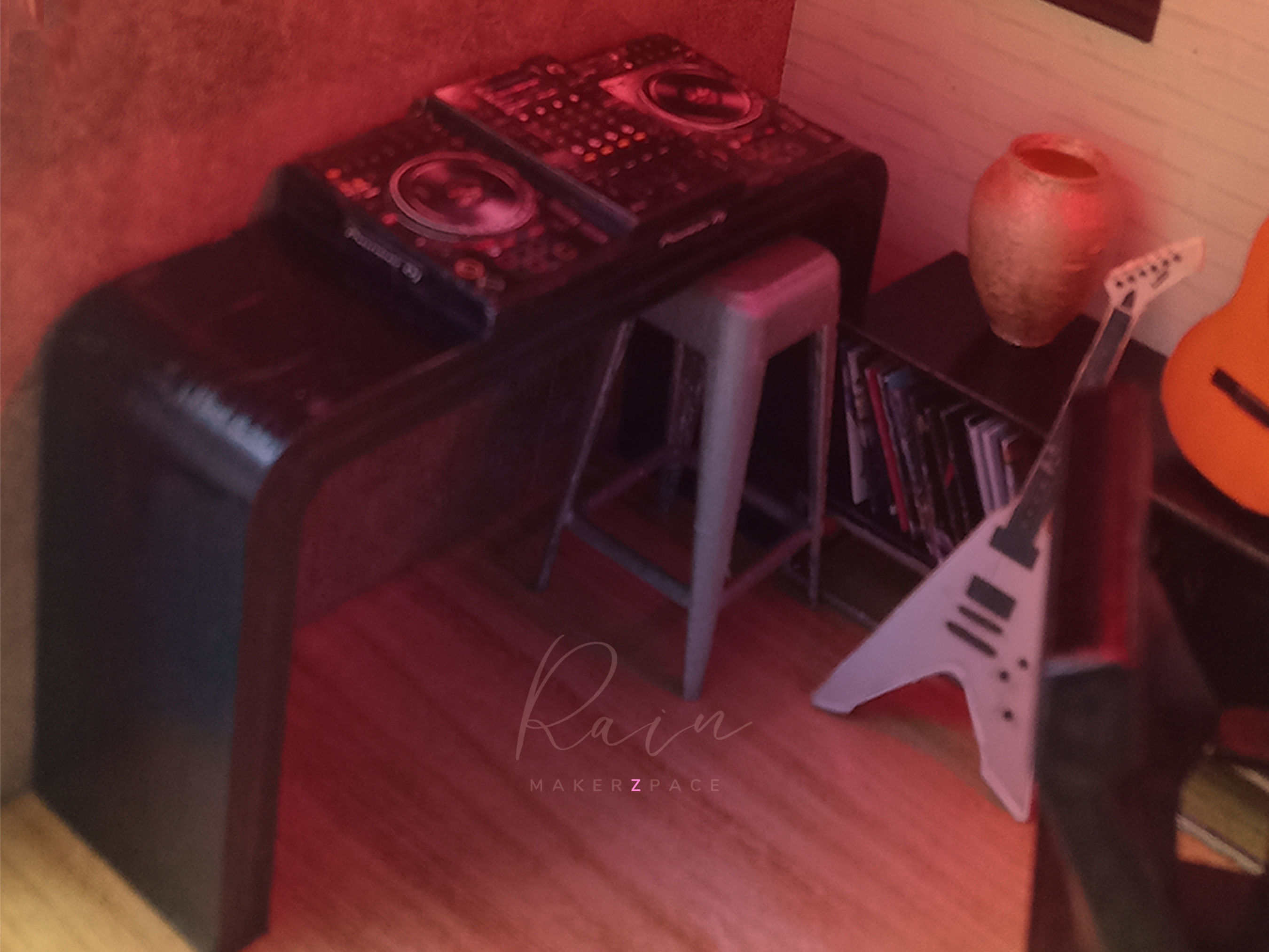 Miniature Dj Workstation 3D print model_3