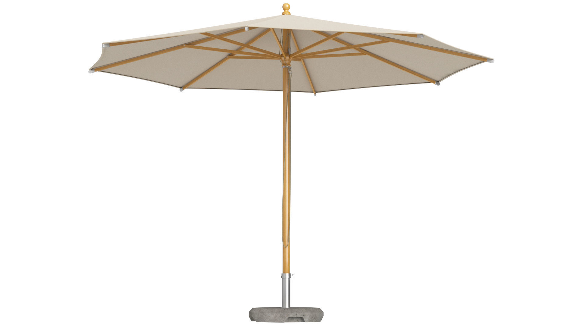 Glatz Piazzino Easy Stockschirm Patio Umbrella 3D model_7