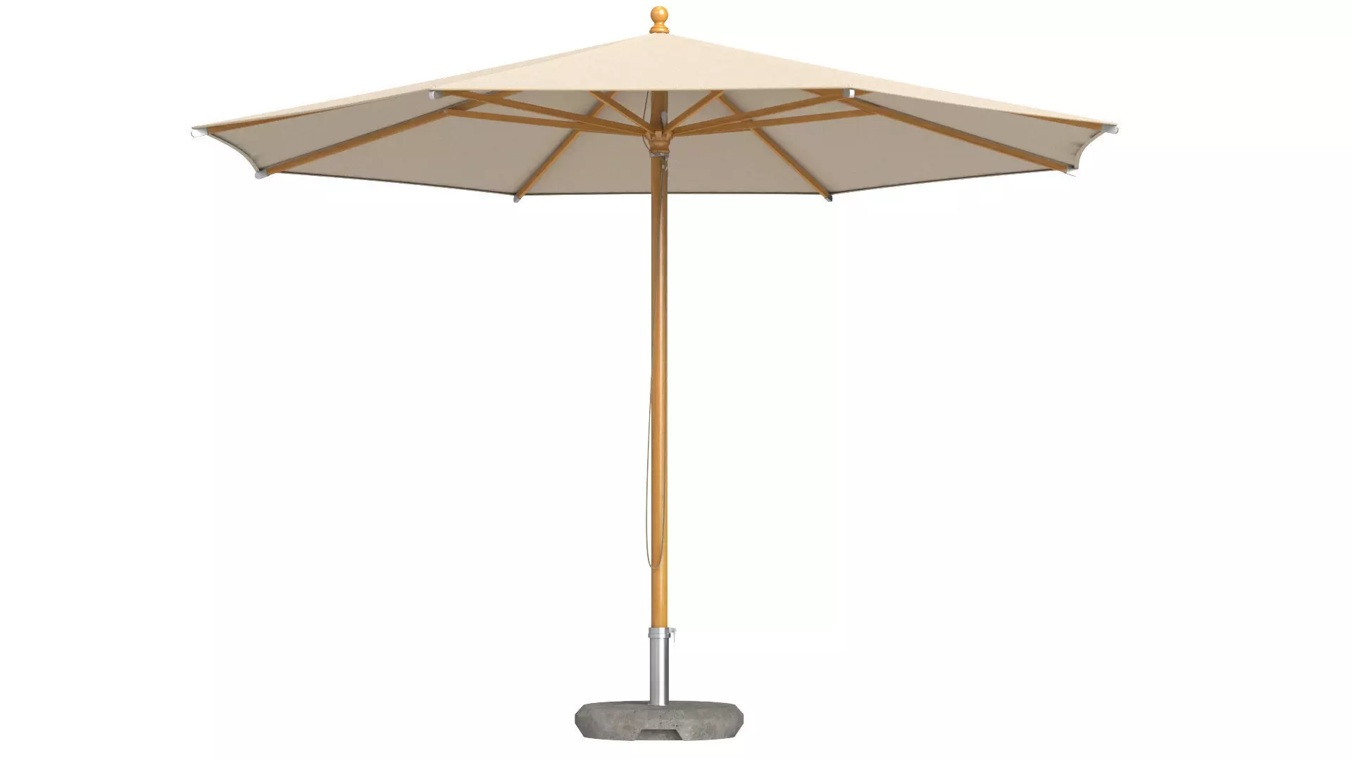 Glatz Piazzino Easy Stockschirm Patio Umbrella 3D model_0