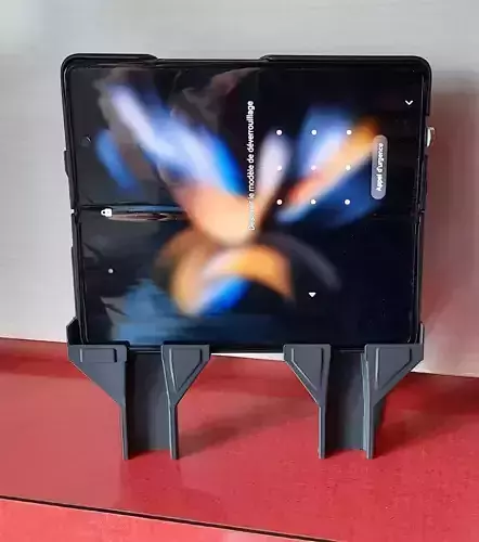 Samsung Z Fold support - 3 positions 3D print model