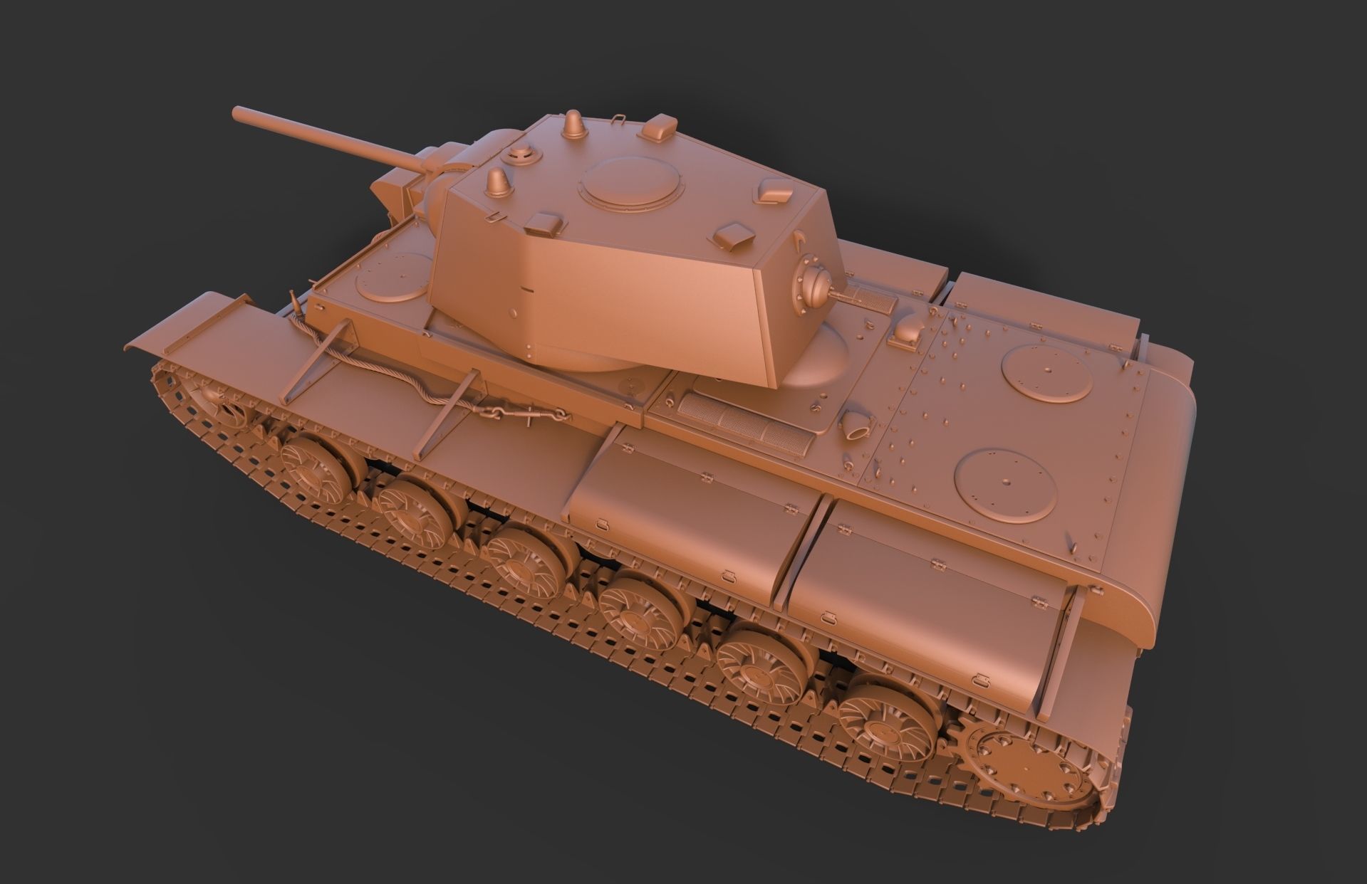 KV 1 1940 3D model_13