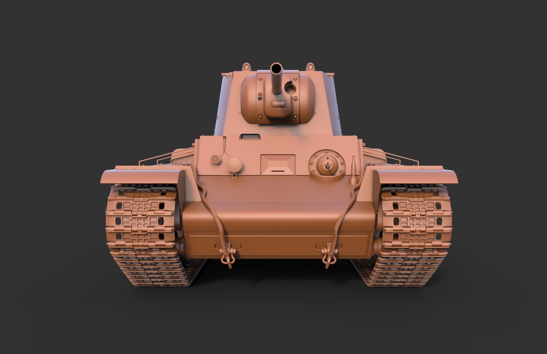 KV 1 1940 3D model_9