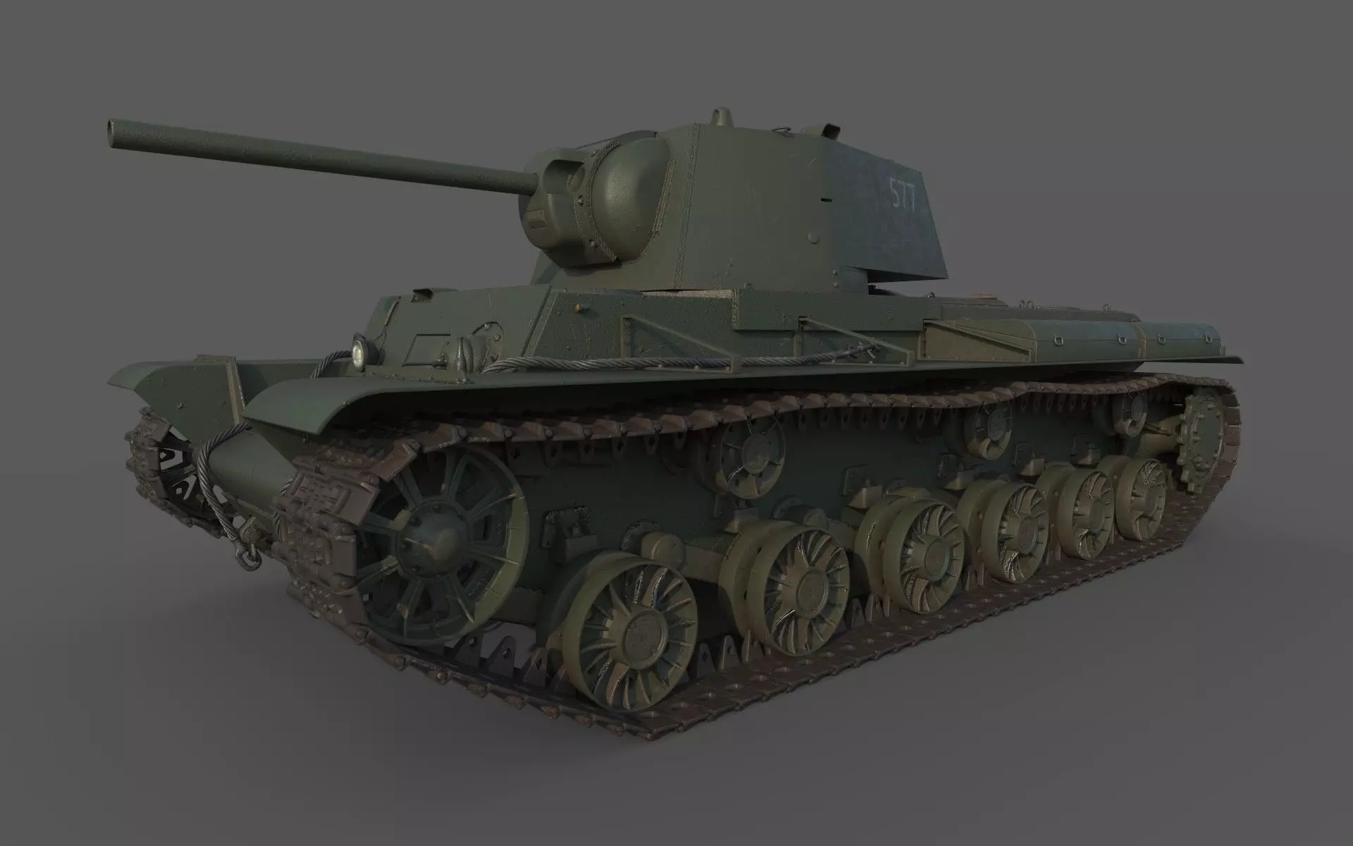 KV 1 1940 3D model_0