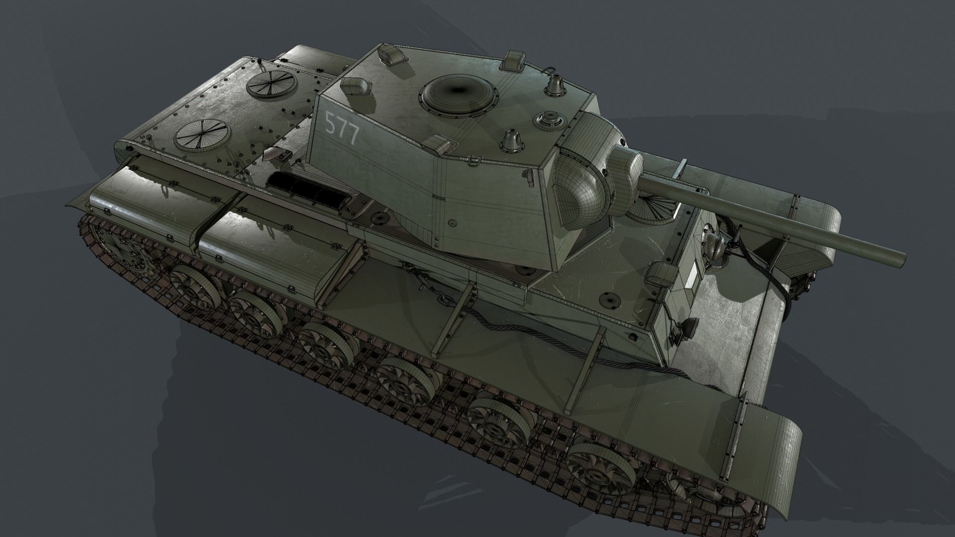 KV 1 1940 3D model_19
