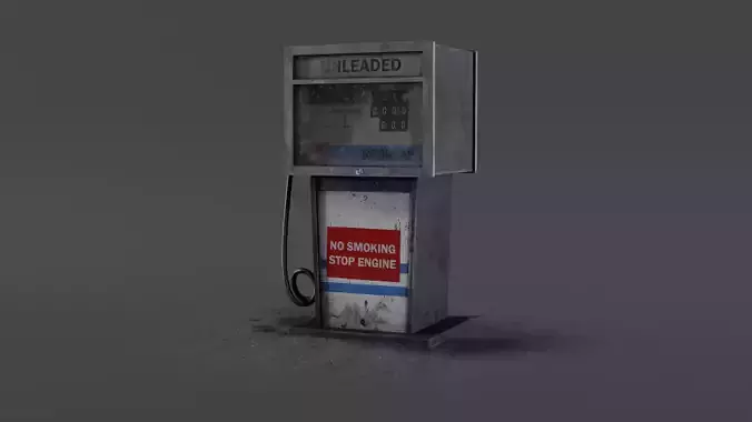 Realistic Gas Pump - PBR 