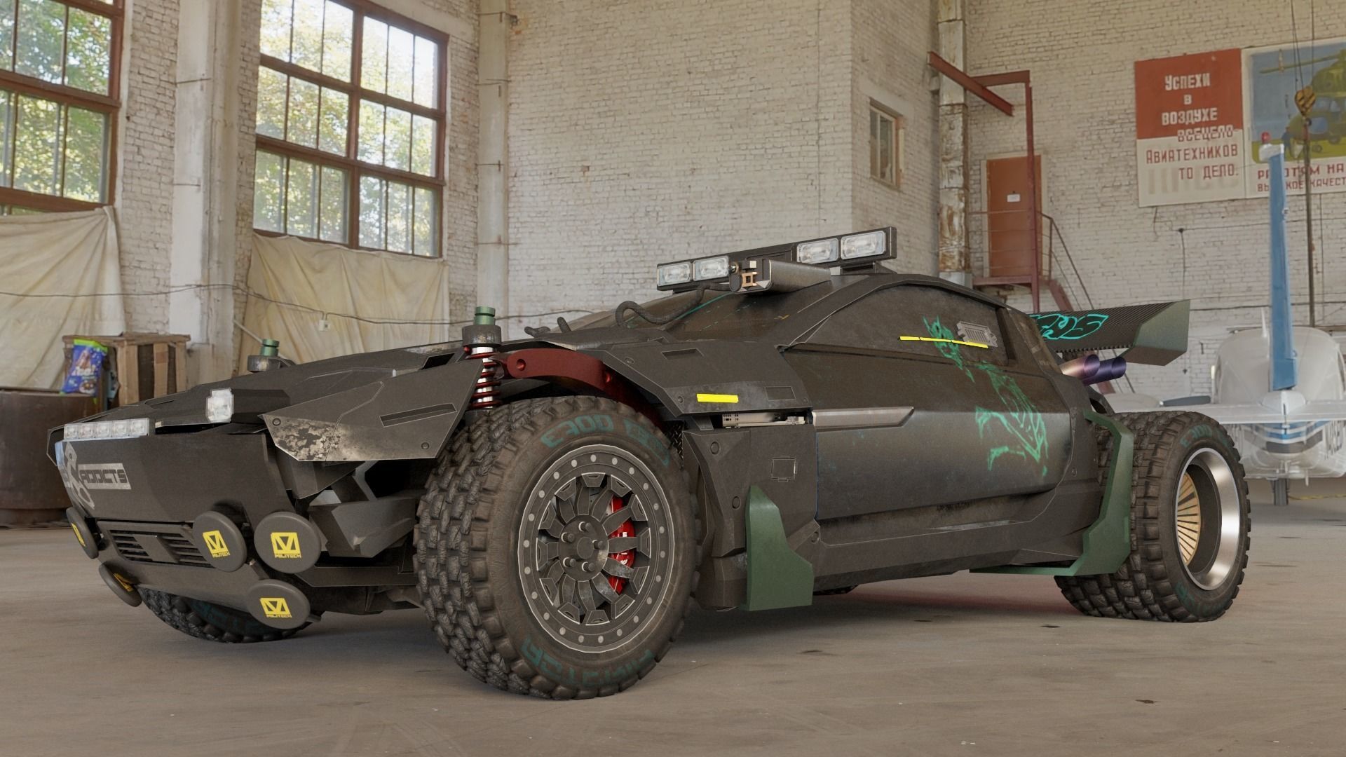 Coyote Shion Cyberpunk 2077 3D model_10