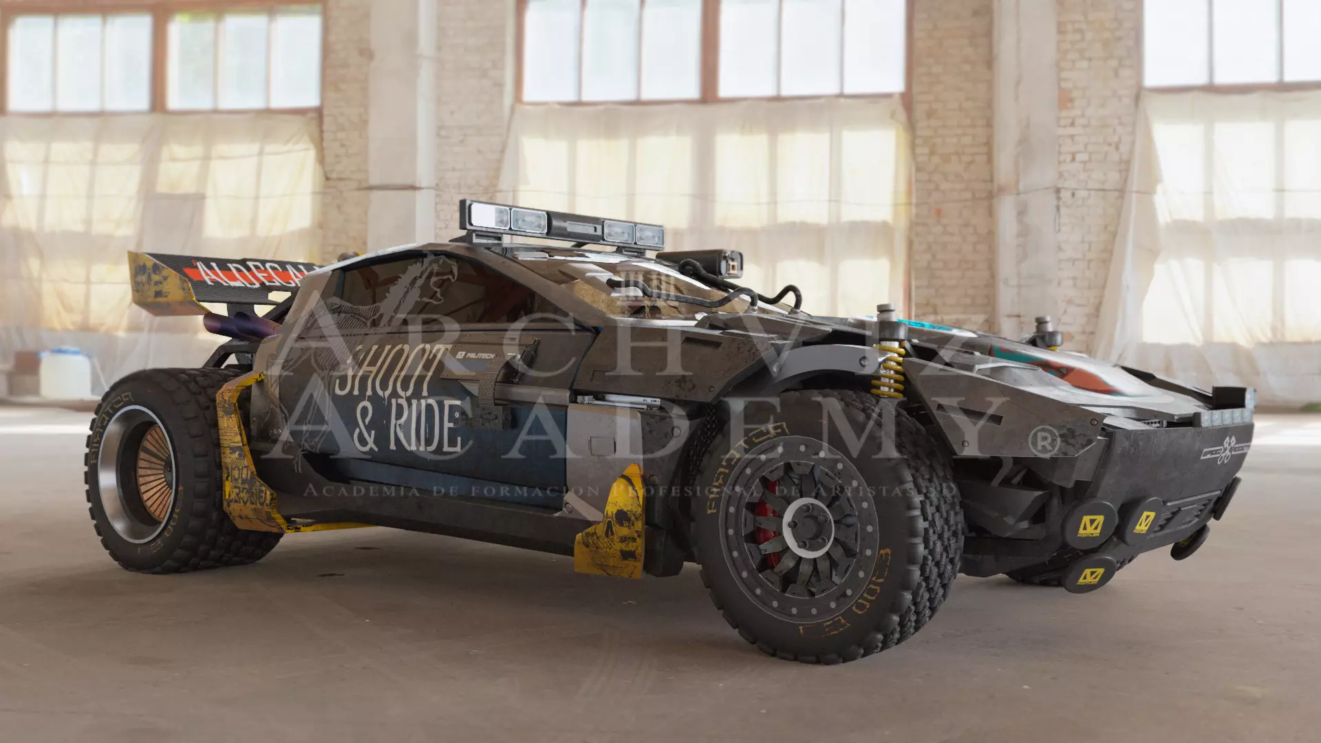 Coyote Shion Cyberpunk 2077 3D model_0