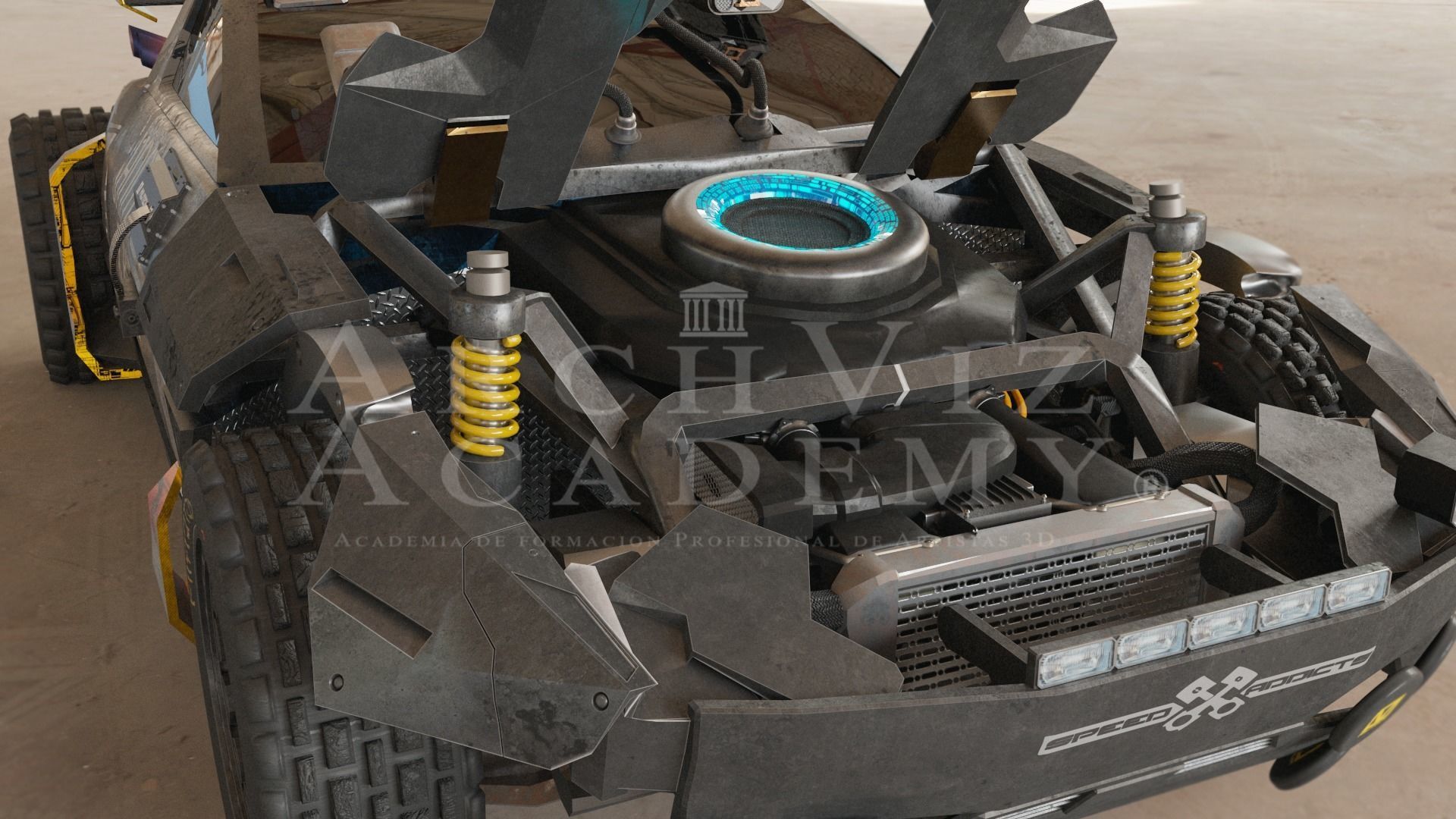 Coyote Shion Cyberpunk 2077 3D model_6