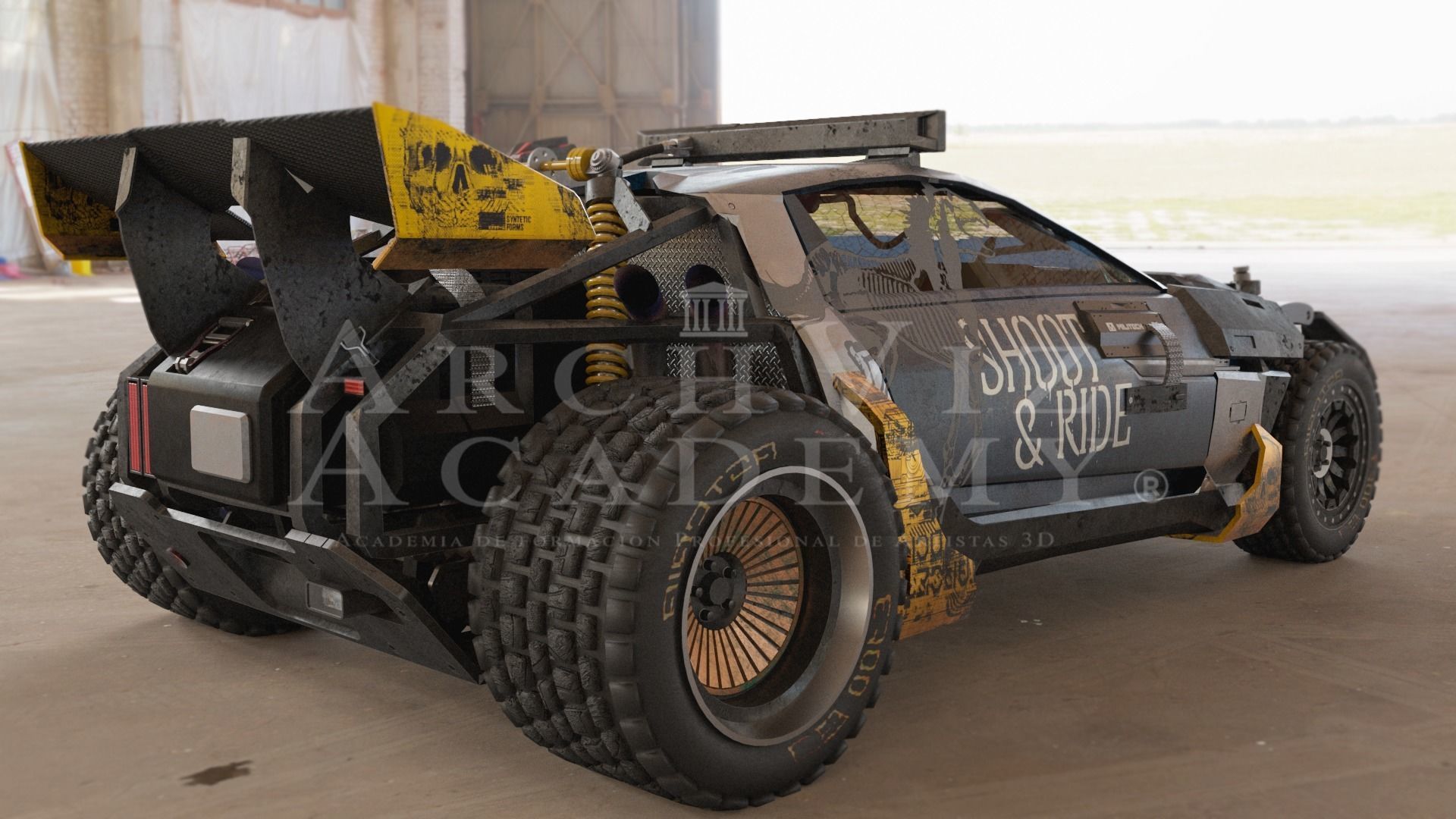 Coyote Shion Cyberpunk 2077 3D model_4