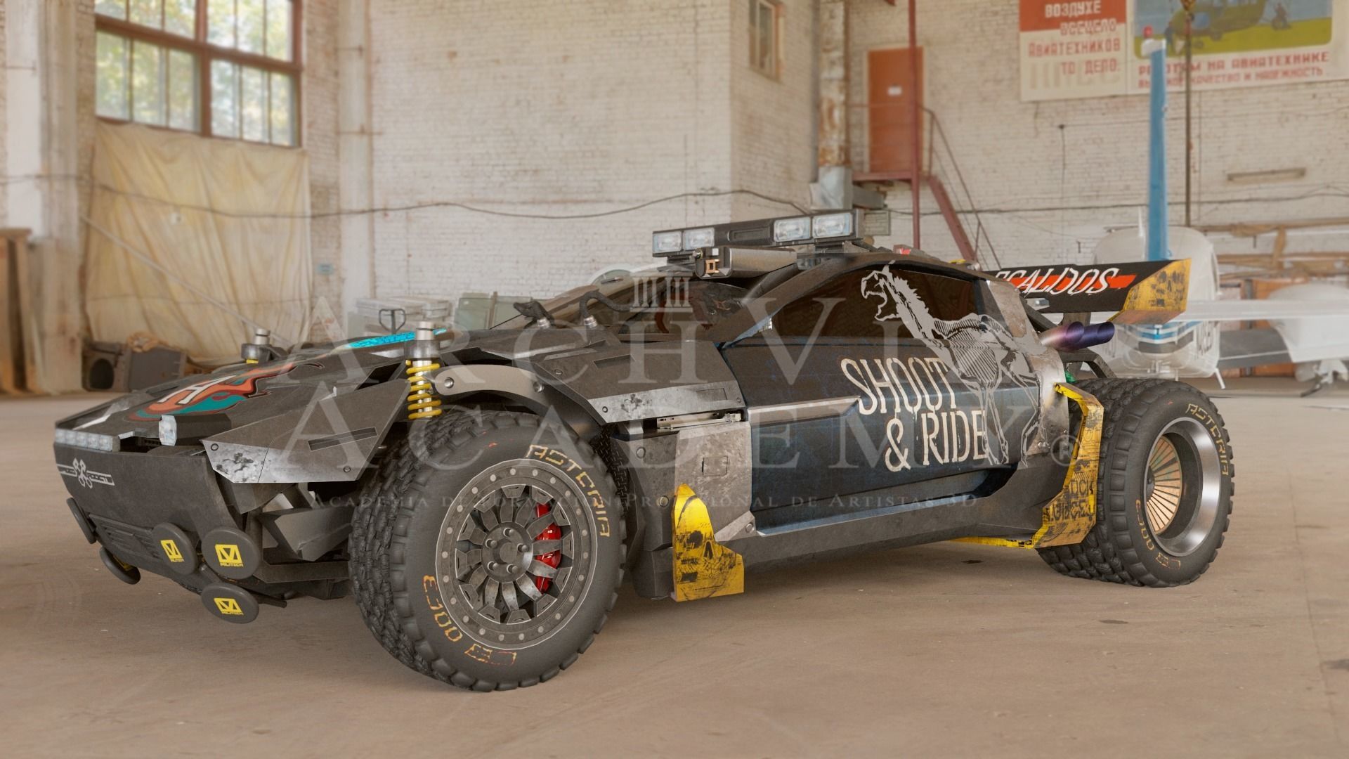 Coyote Shion Cyberpunk 2077 3D model_1