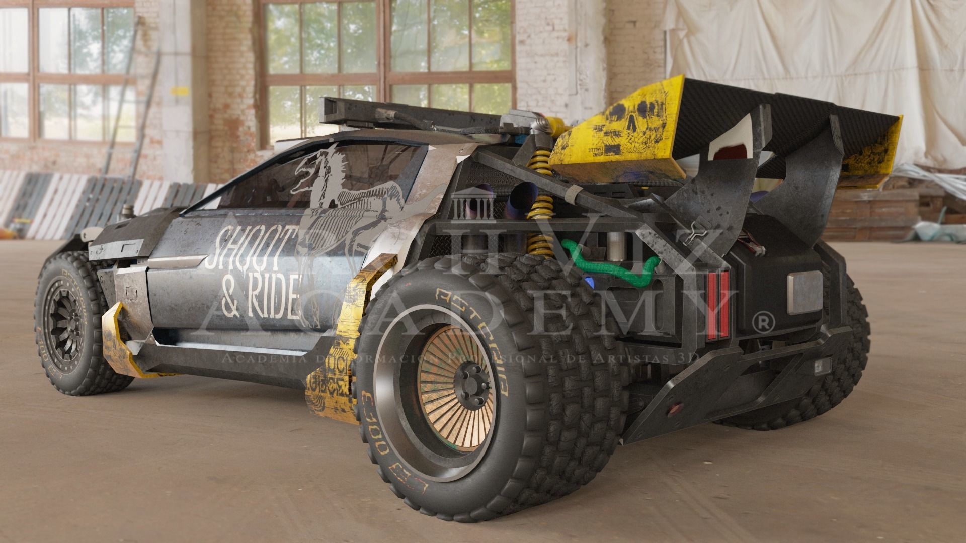 Coyote Shion Cyberpunk 2077 3D model_2